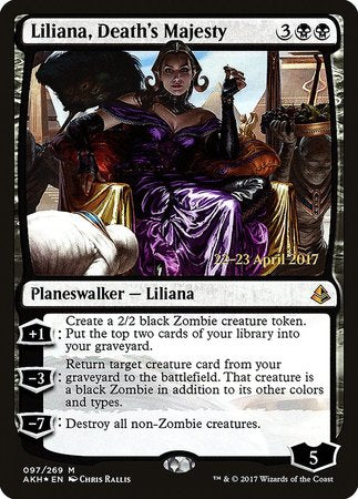 Liliana, Death's Majesty [Amonkhet Promos] | Spectrum Games