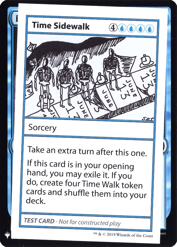 Time Sidewalk [Mystery Booster Playtest Cards] | Spectrum Games