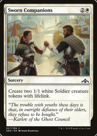 Sworn Companions [Guilds of Ravnica] | Spectrum Games