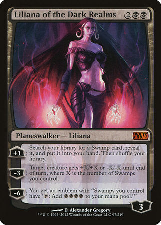 Liliana of the Dark Realms [Magic 2013] | Spectrum Games