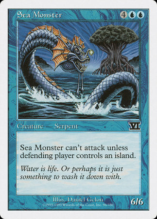 Sea Monster [Classic Sixth Edition] | Spectrum Games