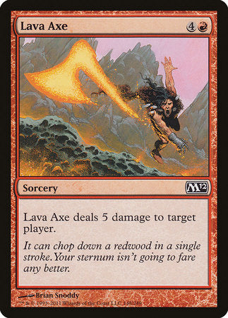 Lava Axe [Magic 2012] | Spectrum Games