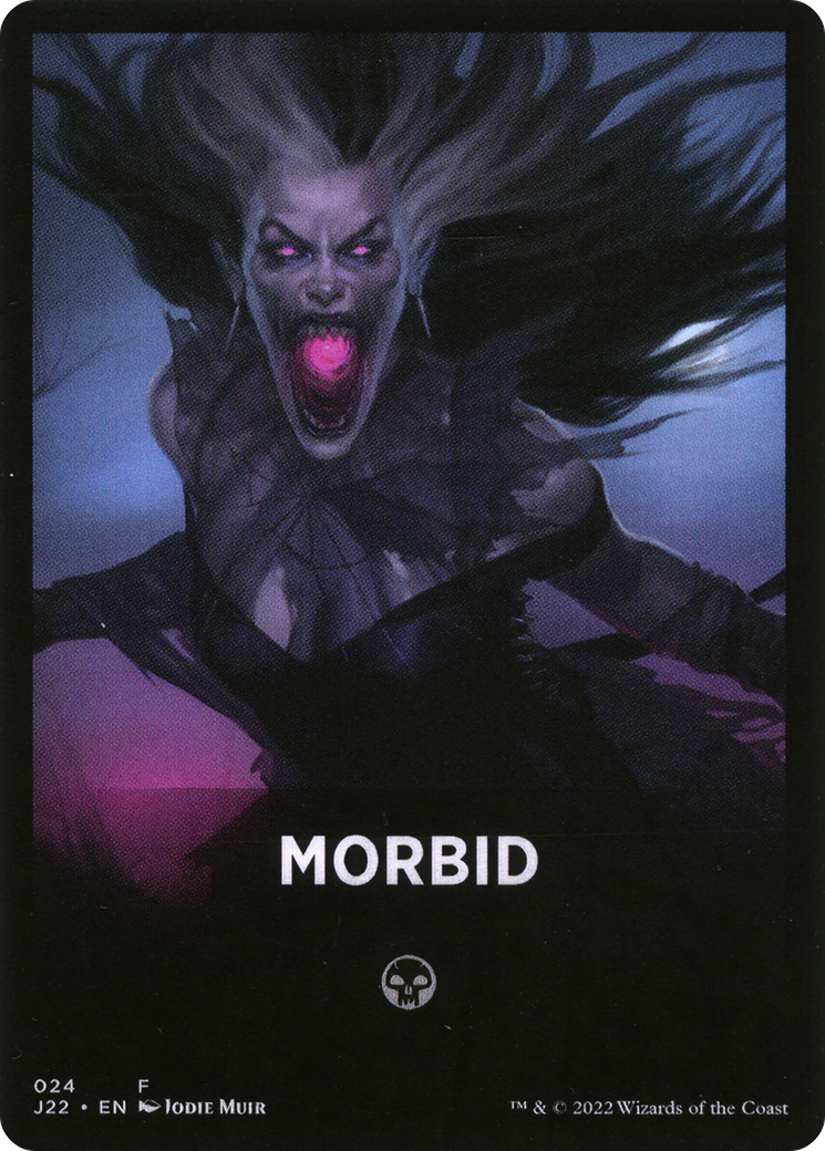 Morbid Theme Card [Jumpstart 2022 Front Cards] | Spectrum Games