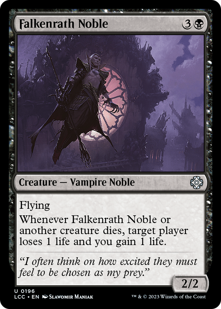 Falkenrath Noble [The Lost Caverns of Ixalan Commander] | Spectrum Games