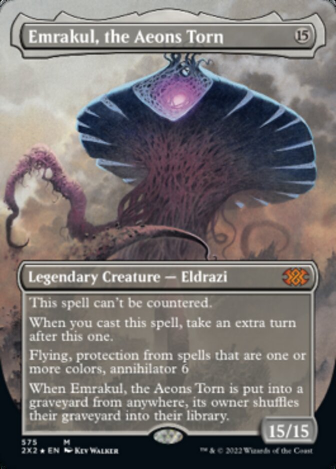 Emrakul, the Aeons Torn (Textured Foil) [Double Masters 2022] | Spectrum Games