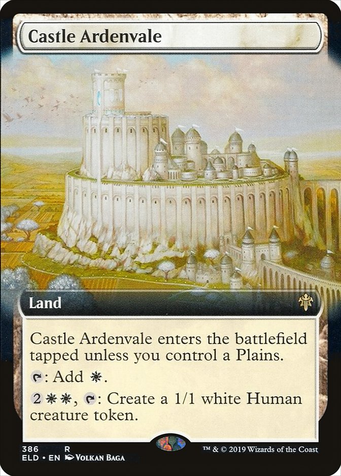 Castle Ardenvale (Extended Art) [Throne of Eldraine] | Spectrum Games