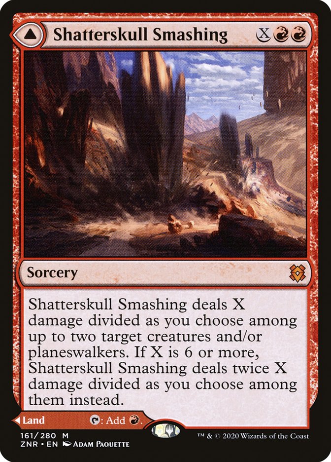 Shatterskull Smashing // Shatterskull, the Hammer Pass [Zendikar Rising] | Spectrum Games