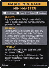 Mini-Master (Magic Minigame) [Commander Legends: Battle for Baldur's Gate Minigame] | Spectrum Games