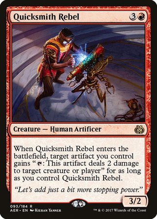 Quicksmith Rebel [Aether Revolt] | Spectrum Games