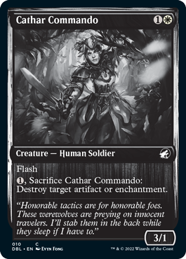 Cathar Commando [Innistrad: Double Feature] | Spectrum Games