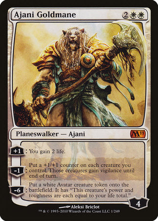 Ajani Goldmane [Magic 2011] | Spectrum Games