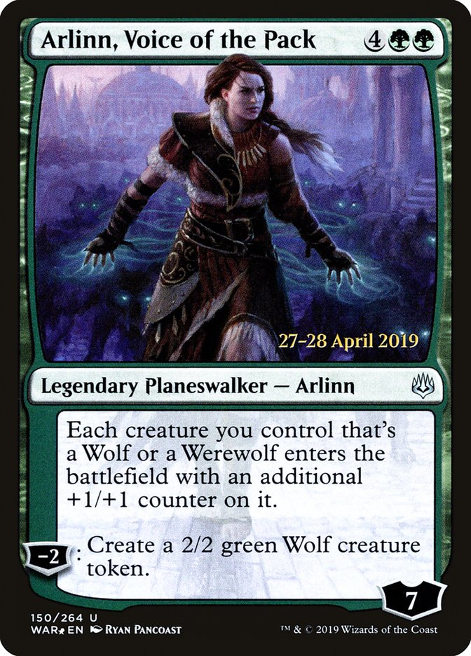 Arlinn, Voice of the Pack  [War of the Spark Prerelease Promos] | Spectrum Games