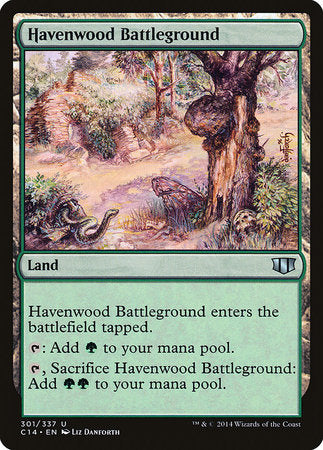 Havenwood Battleground [Commander 2014] | Spectrum Games