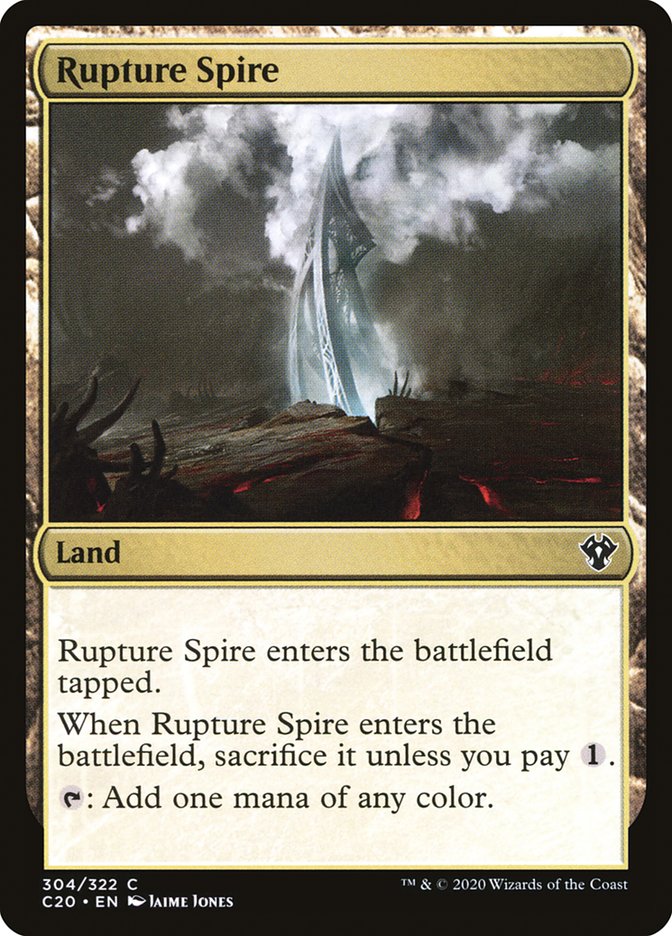 Rupture Spire [Commander 2020] | Spectrum Games