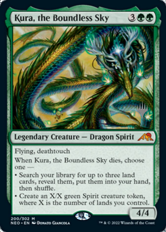 Kura, the Boundless Sky (Promo Pack) [Kamigawa: Neon Dynasty Promos] | Spectrum Games