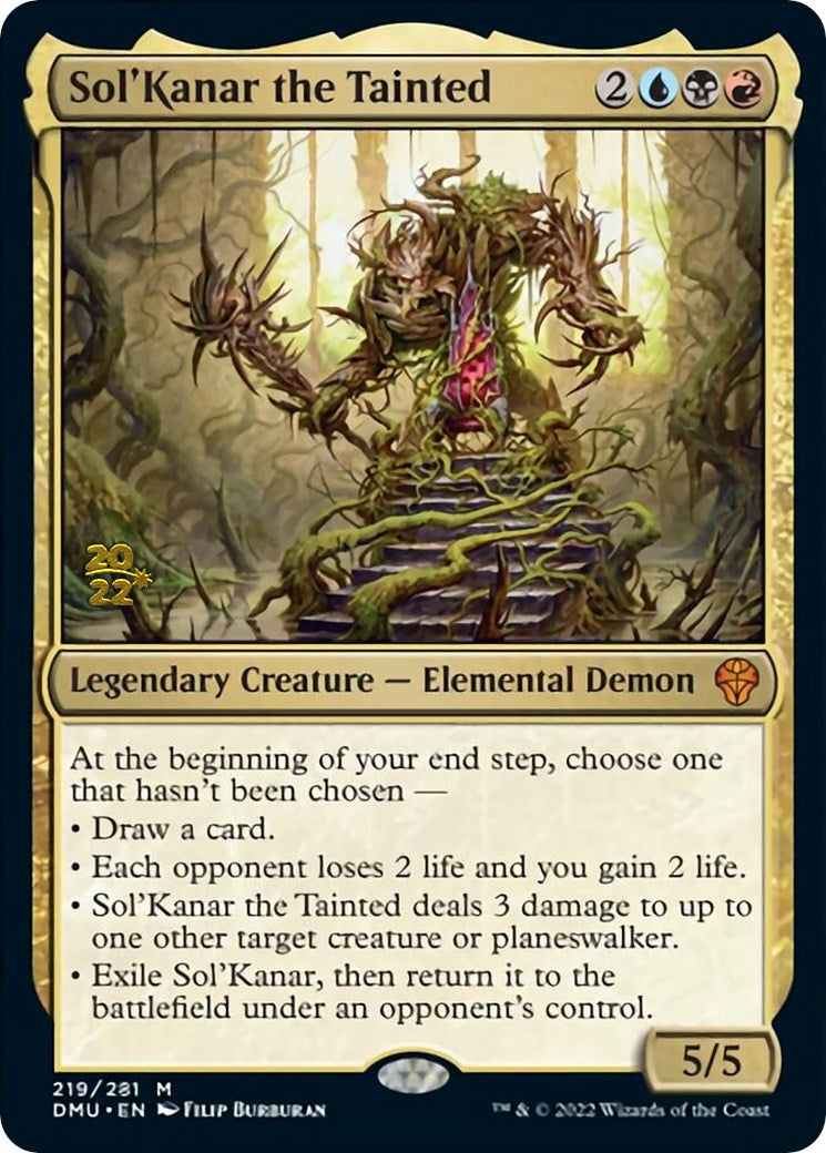 Sol'Kanar the Tainted [Dominaria United Prerelease Promos] | Spectrum Games