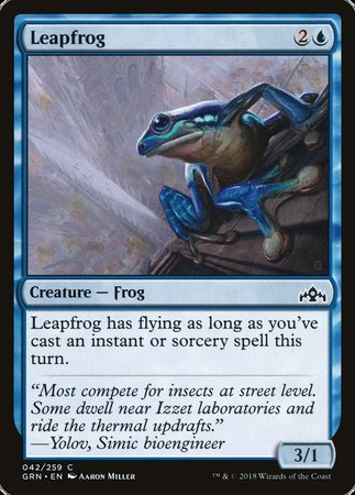 Leapfrog [Guilds of Ravnica] | Spectrum Games