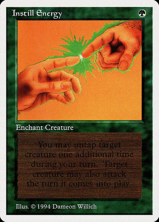 Instill Energy [Summer Magic / Edgar] | Spectrum Games