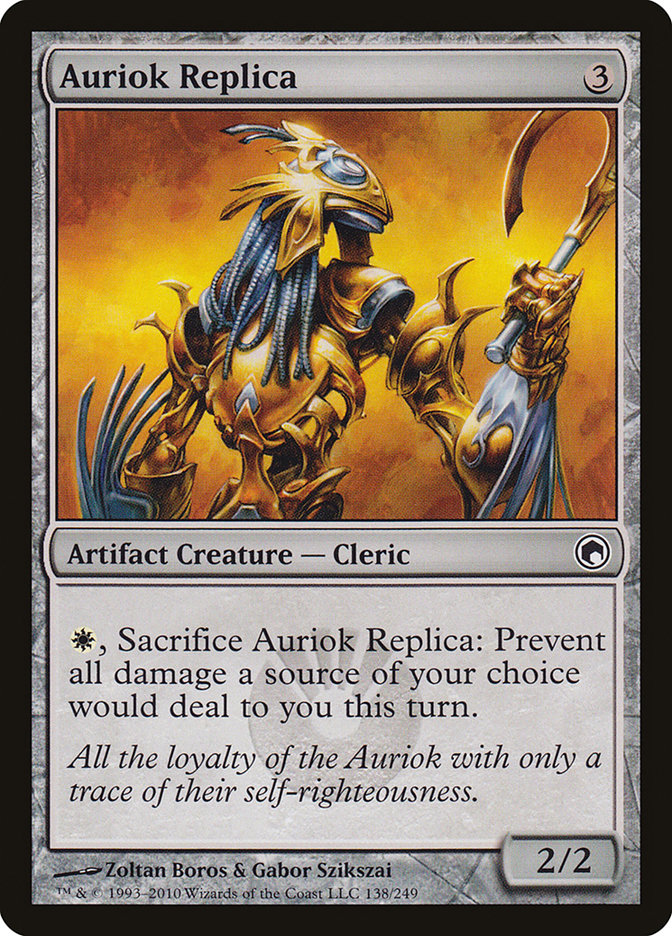 Auriok Replica [Scars of Mirrodin] | Spectrum Games