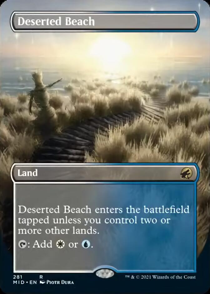 Deserted Beach (Borderless) [Innistrad: Midnight Hunt] | Spectrum Games