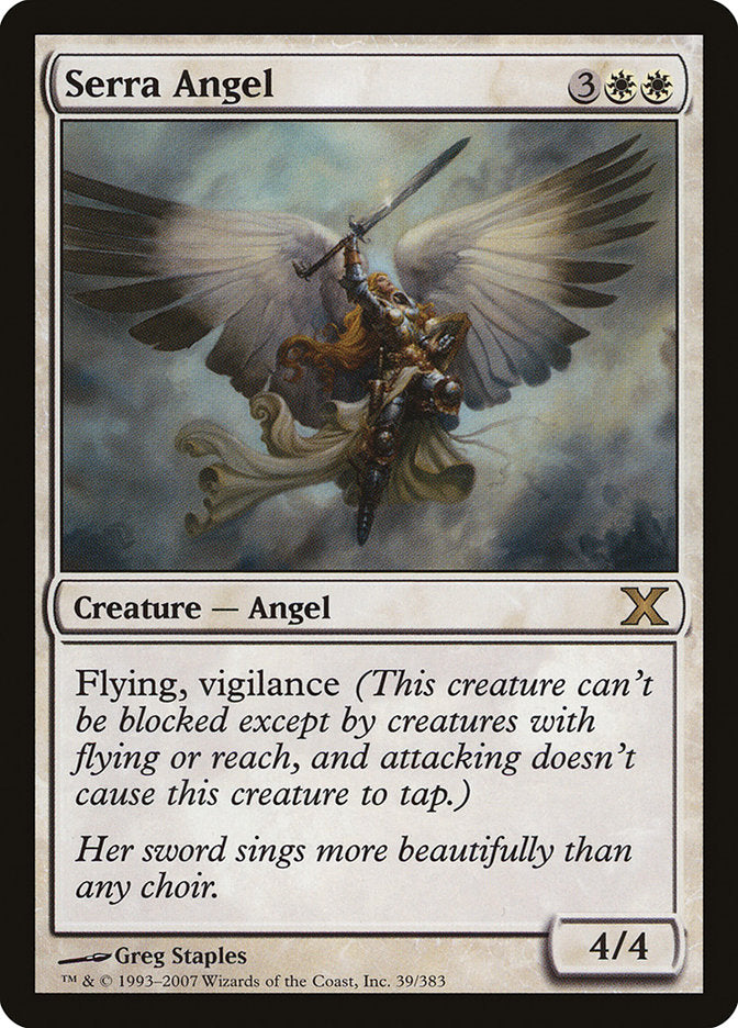 Serra Angel [Tenth Edition] | Spectrum Games