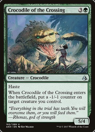 Crocodile of the Crossing [Amonkhet] | Spectrum Games
