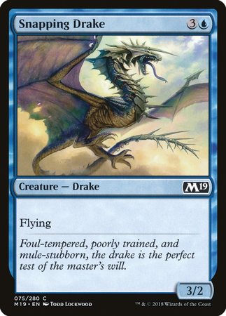 Snapping Drake [Core Set 2019] | Spectrum Games