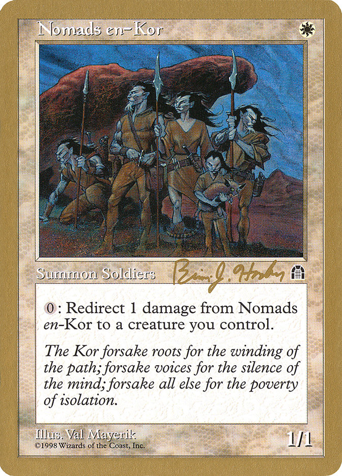 Nomads en-Kor (Brian Hacker) [World Championship Decks 1998] | Spectrum Games