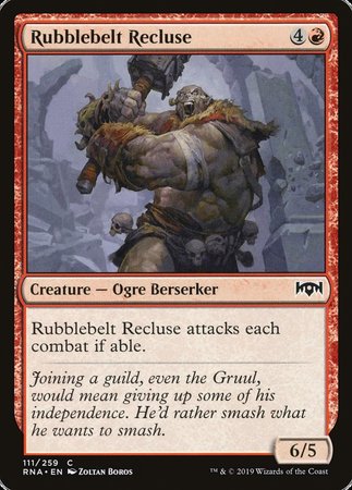 Rubblebelt Recluse [Ravnica Allegiance] | Spectrum Games