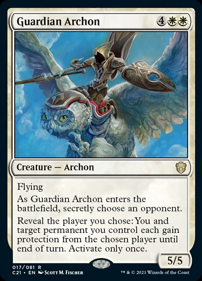 Guardian Archon [Commander 2021] | Spectrum Games