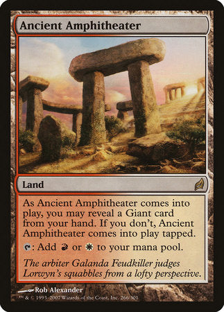 Ancient Amphitheater [Lorwyn] | Spectrum Games
