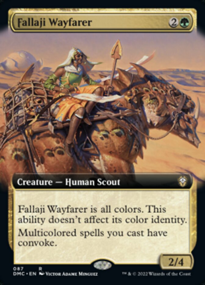 Fallaji Wayfarer (Extended Art) [Dominaria United Commander] | Spectrum Games