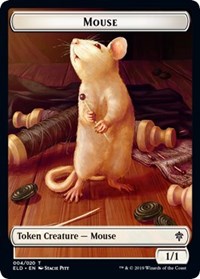 Mouse // Food (16) Double-sided Token [Throne of Eldraine Tokens] | Spectrum Games