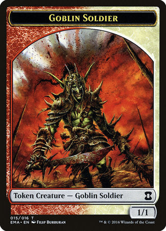 Goblin Soldier Token [Eternal Masters Tokens] | Spectrum Games