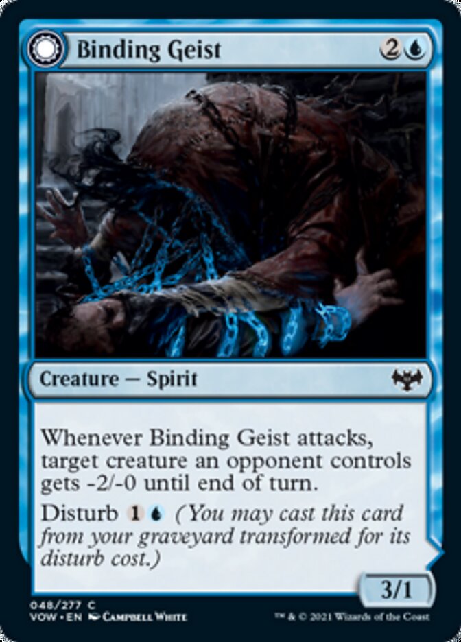 Binding Geist // Spectral Binding [Innistrad: Crimson Vow] | Spectrum Games