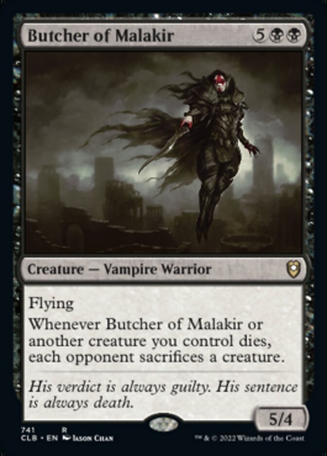 Butcher of Malakir [Commander Legends: Battle for Baldur's Gate] | Spectrum Games