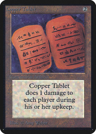 Copper Tablet [Limited Edition Alpha] | Spectrum Games