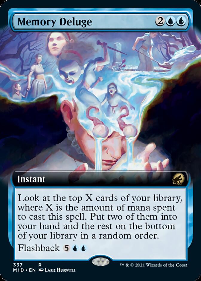 Memory Deluge (Extended) [Innistrad: Midnight Hunt] | Spectrum Games