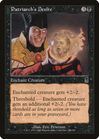 Patriarch's Desire [Odyssey] | Spectrum Games