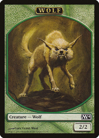 Wolf Token [Magic 2014 Tokens] | Spectrum Games