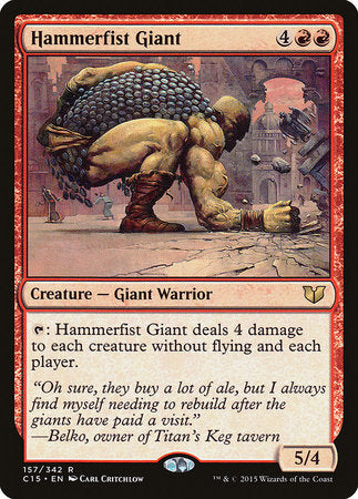 Hammerfist Giant [Commander 2015] | Spectrum Games