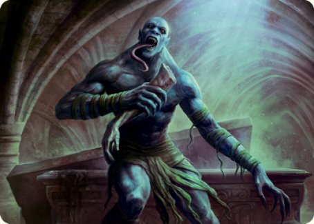 Ghoul Art Card [Dungeons & Dragons: Adventures in the Forgotten Realms Art Series] | Spectrum Games