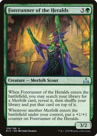 Forerunner of the Heralds [Rivals of Ixalan] | Spectrum Games