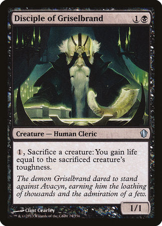 Disciple of Griselbrand [Commander 2013] | Spectrum Games