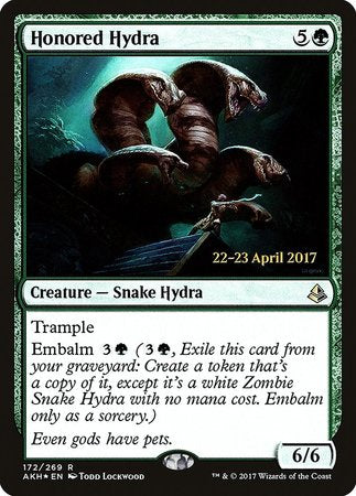 Honored Hydra [Amonkhet Promos] | Spectrum Games