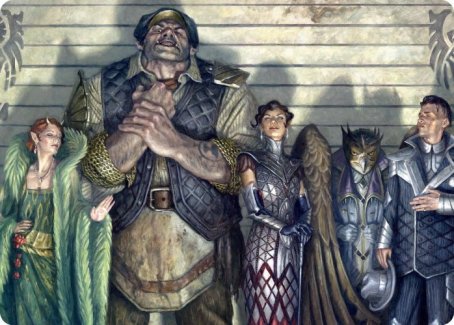 Rogues' Gallery Art Card [Streets of New Capenna Art Series] | Spectrum Games