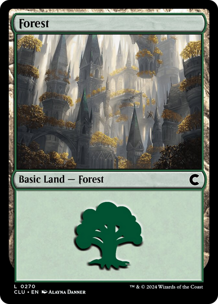 Forest (0270) [Ravnica: Clue Edition] | Spectrum Games