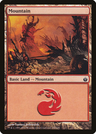 Mountain (153) [Mirrodin Besieged] | Spectrum Games