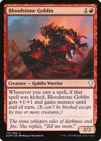 Bloodstone Goblin [Dominaria] | Spectrum Games