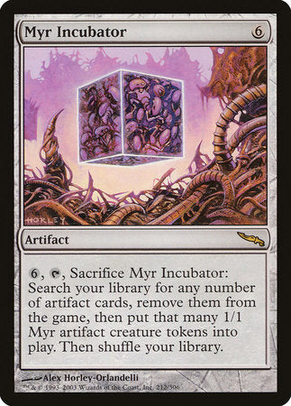 Myr Incubator [Mirrodin] | Spectrum Games
